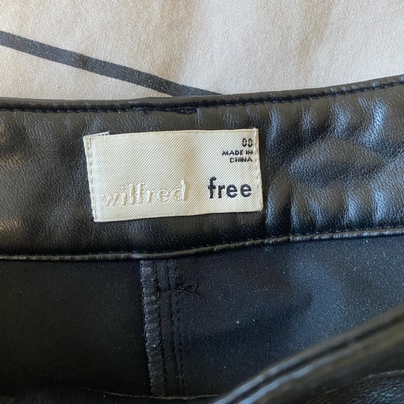 Wilfred modern cargo pant - leather - Picture 3 of 3